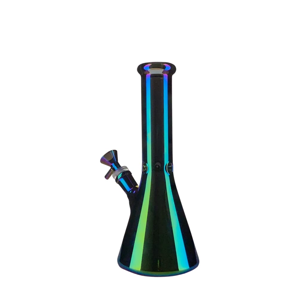Rock Glass Neon Color Bubbler Pipe — Toker Supply